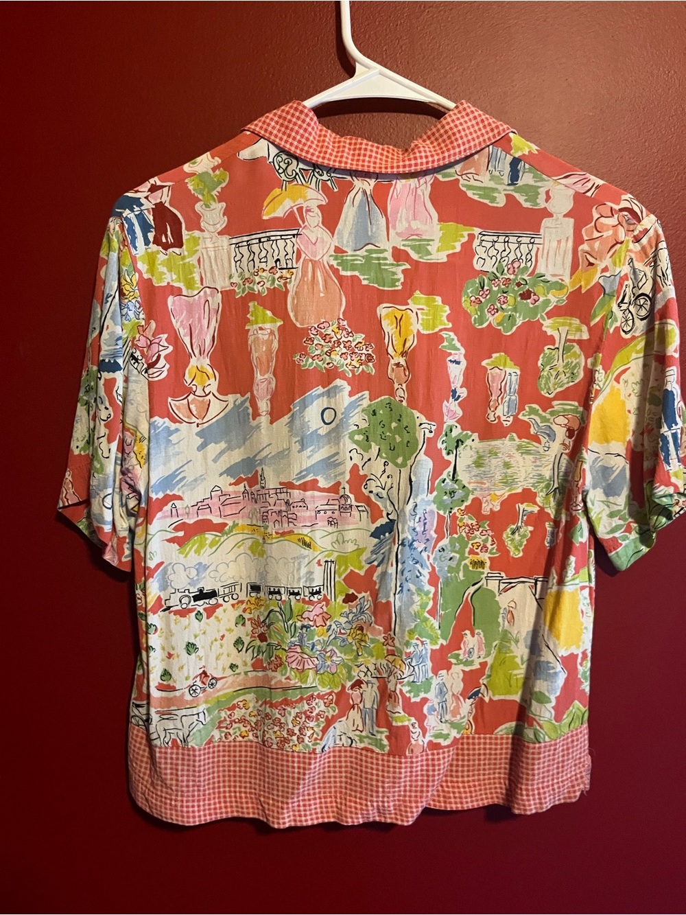 Vintage Carol Anderson Cropped Blouse - Picture 4 of 6